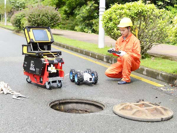 潍城管道机器人检测